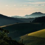 a river running through a valley