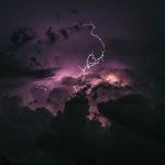 photography of lightning storm