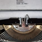 black and white braille typewriter